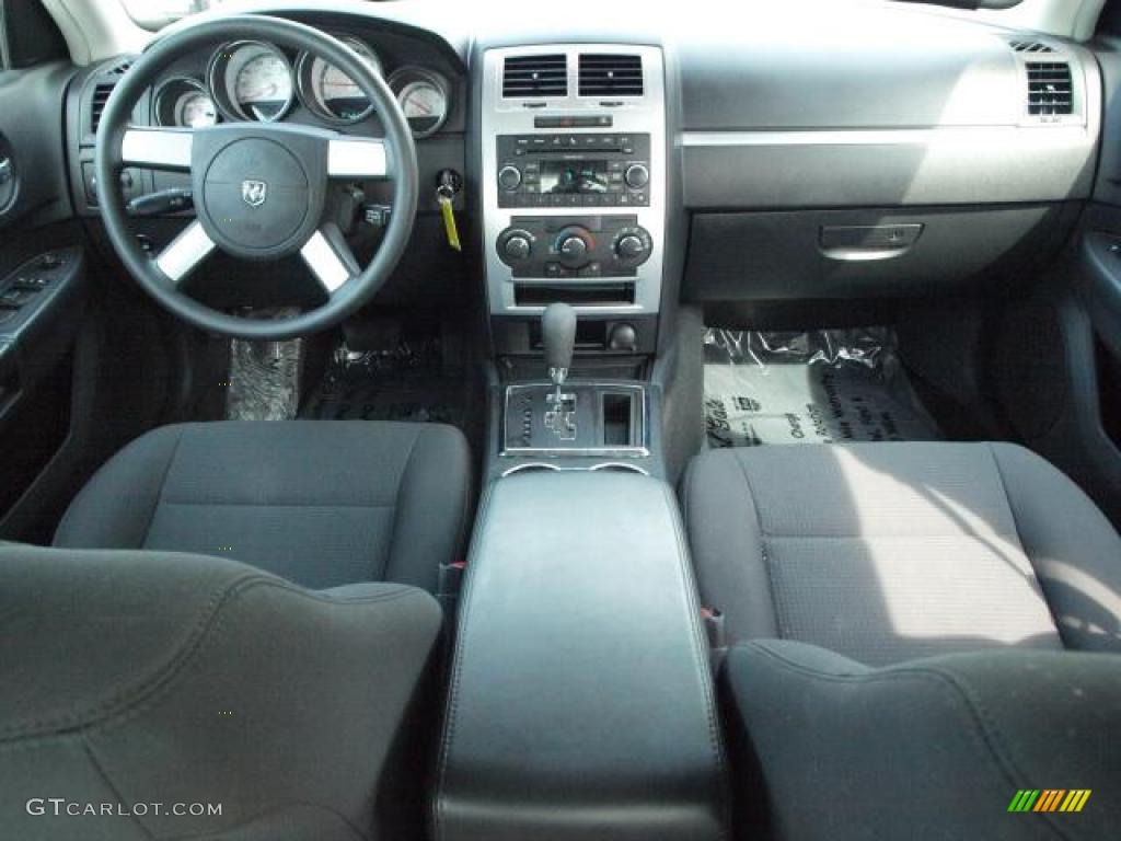 2010 Charger SXT - Brilliant Black Crystal Pearl / Dark Slate Gray photo #10