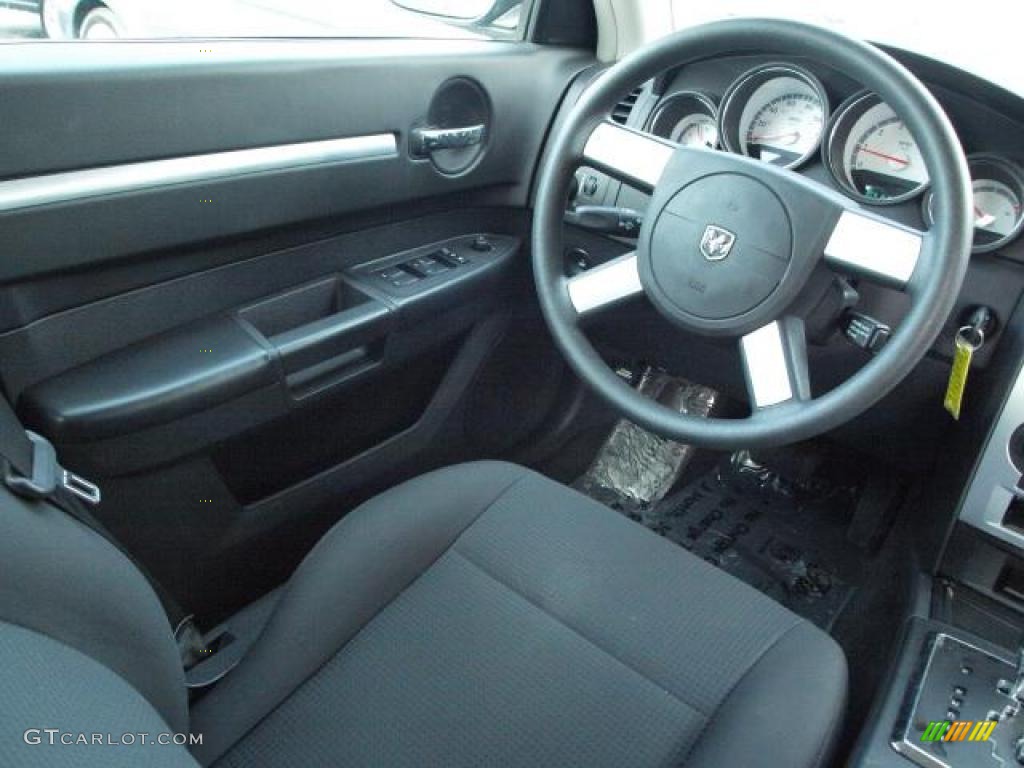 2010 Charger SXT - Brilliant Black Crystal Pearl / Dark Slate Gray photo #11