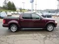 Dark Cherry Metallic 2008 Ford Explorer Sport Trac Limited 4x4 Exterior