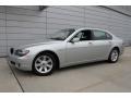 2008 Titanium Silver Metallic BMW 7 Series 750Li Sedan  photo #1