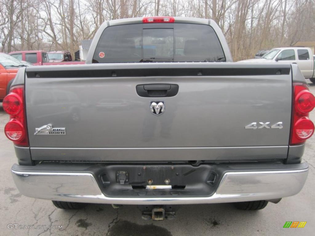 2008 Ram 1500 Big Horn Edition Quad Cab 4x4 - Mineral Gray Metallic / Medium Slate Gray photo #13