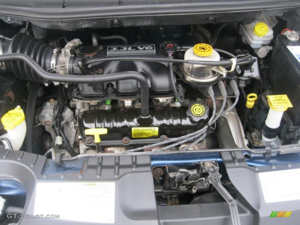 2002 Dodge Caravan SE 3.3 Liter OHV 12-Valve V6 Engine Photo #48258051