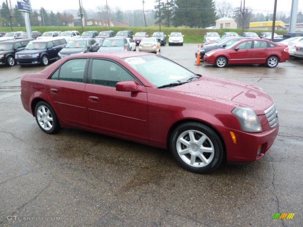 2005 CTS Sedan - Red Line / Ebony photo #6