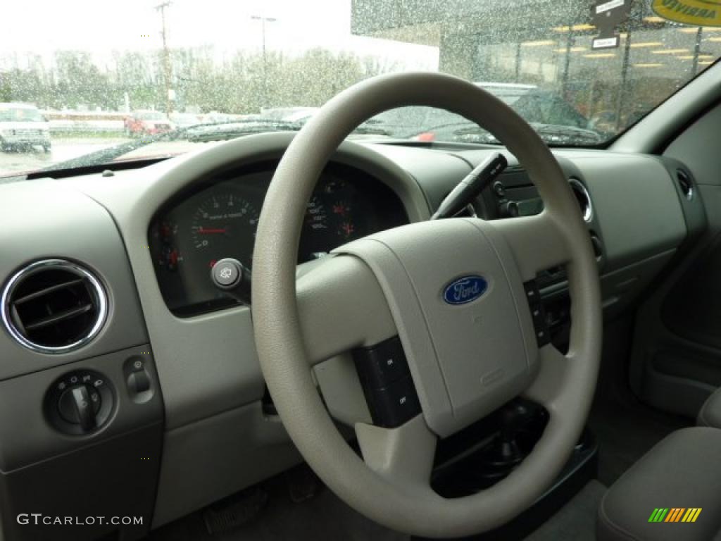 2004 F150 XLT SuperCab 4x4 - Bright Red / Black/Medium Flint photo #10