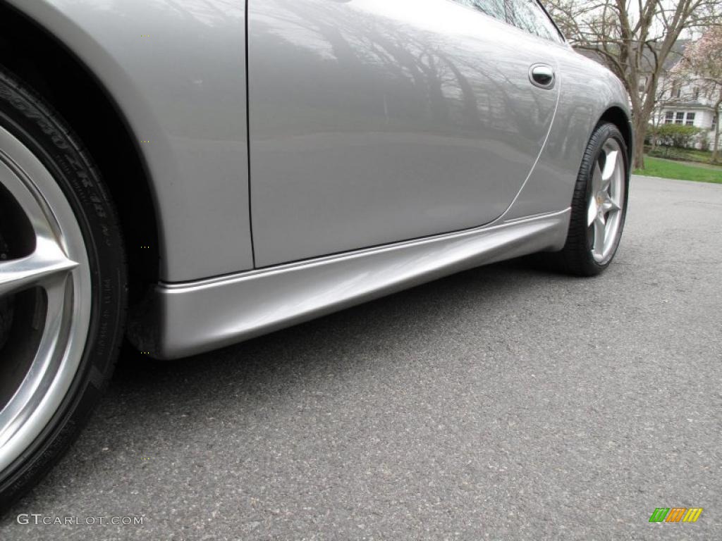 GT Silver Metallic 2004 Porsche 911 Carrera 40th Anniversary Edition Coupe Exterior Photo #48259785