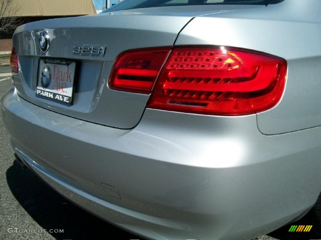 2011 3 Series 328i xDrive Coupe - Titanium Silver Metallic / Black photo #23