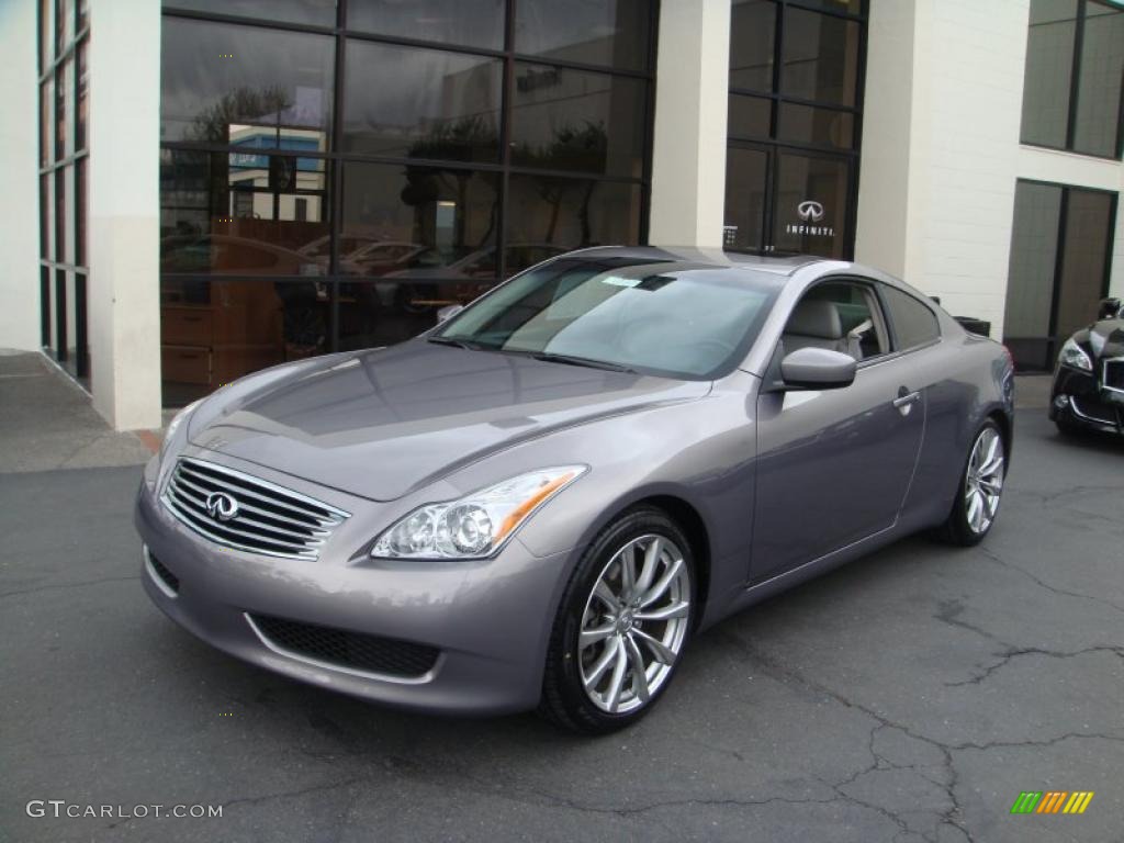 Amethyst Graphite Gray 2008 Infiniti G 37 Journey Coupe Exterior Photo #48261924