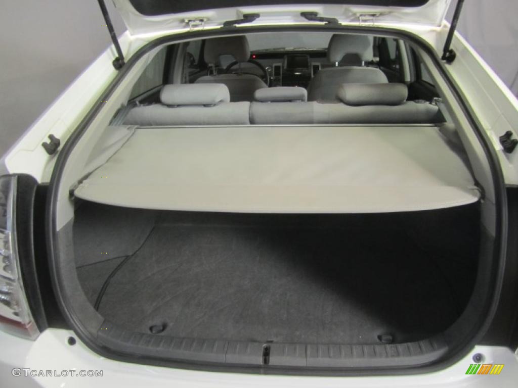 2005 Prius Hybrid - Super White / Gray/Burgundy photo #15