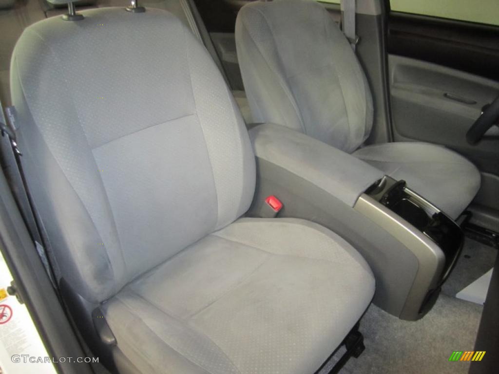 2005 Prius Hybrid - Super White / Gray/Burgundy photo #20