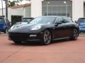 Front 3/4 View of 2011 Panamera S