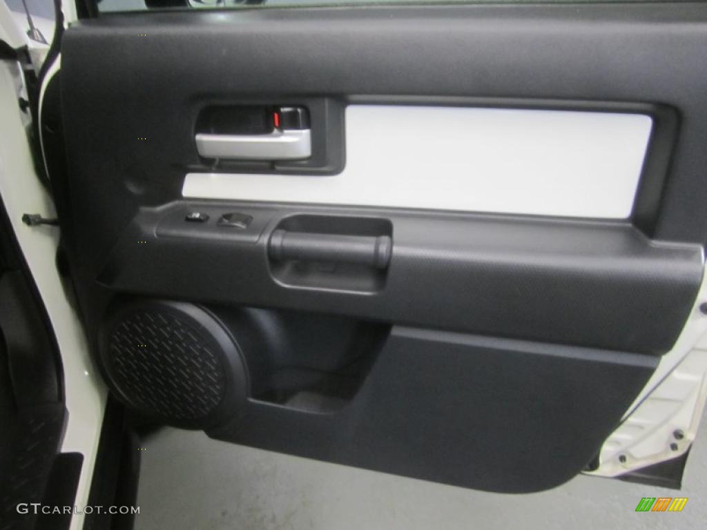2008 Toyota FJ Cruiser Trail Teams Special Edition 4WD Dark Charcoal Door Panel Photo #48262254