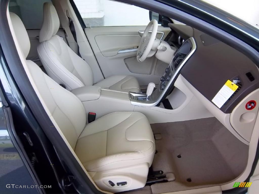 Sandstone Beige Interior 2011 Volvo XC60 3.2 AWD Photo #48262752