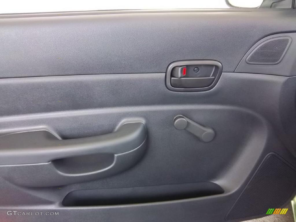2011 Hyundai Accent GS 3 Door Black Door Panel Photo #48262968