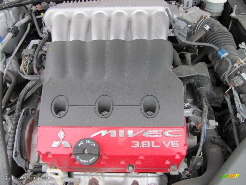2008 Mitsubishi Eclipse GT Coupe 3.8 Liter SOHC 24 Valve MIVEC V6 Engine Photo #48262980