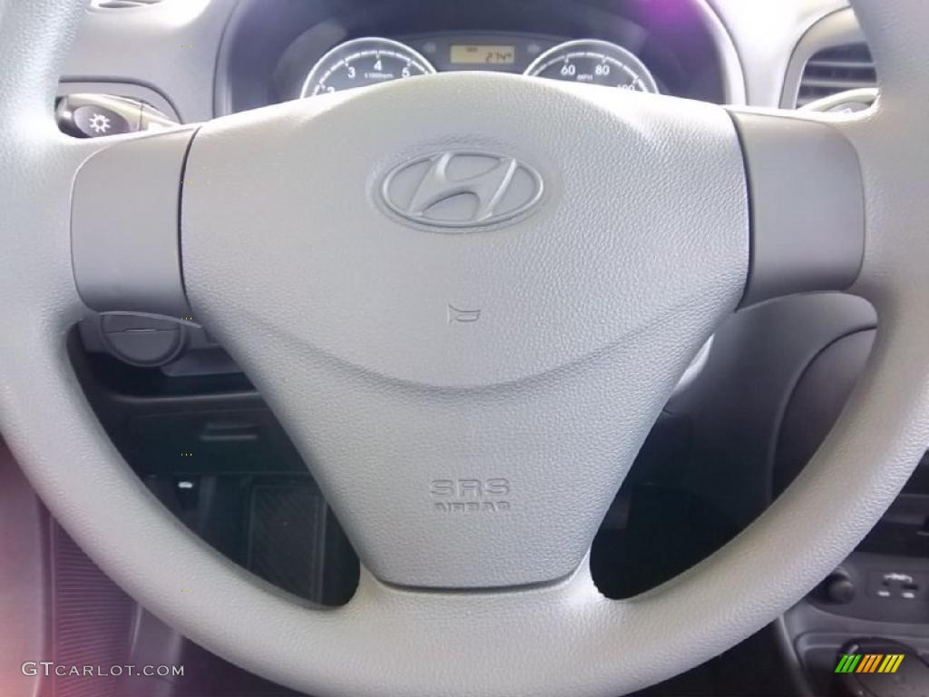 2011 Accent GS 3 Door - Apple Green Metallic / Black photo #27