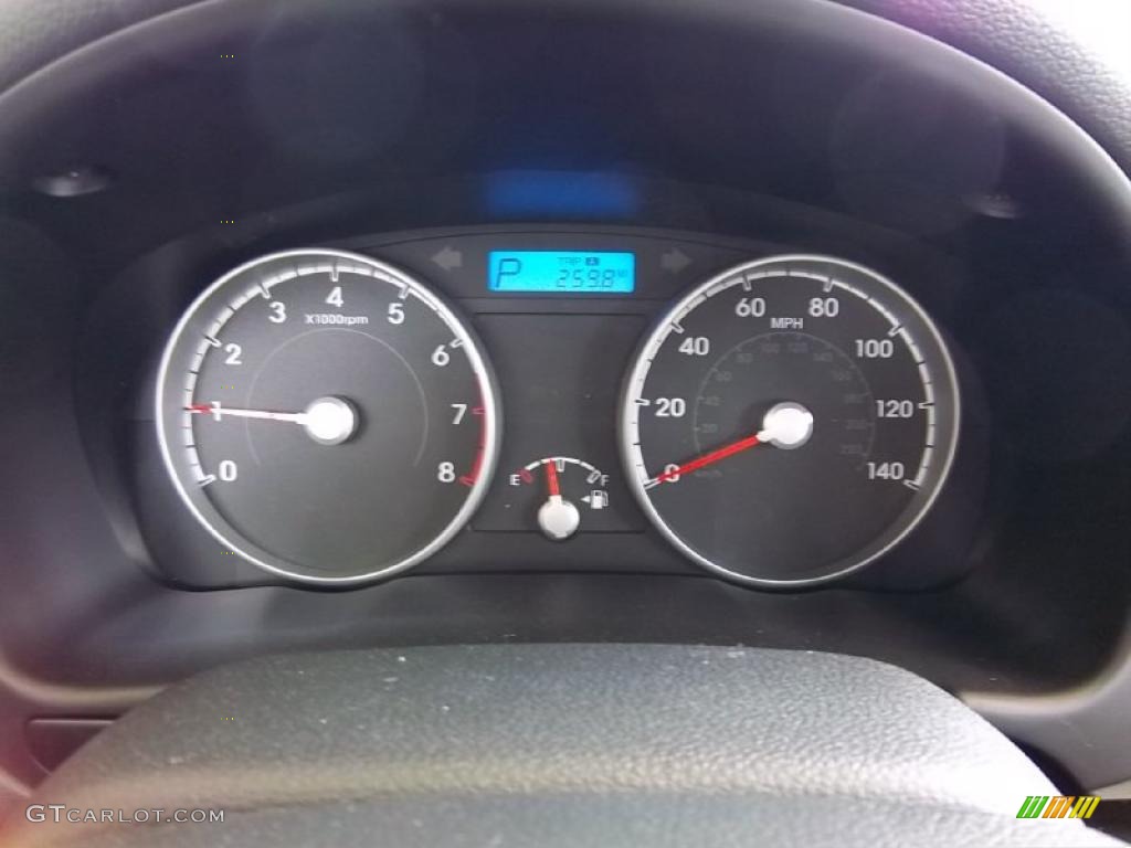 2011 Hyundai Accent GS 3 Door Gauges Photo #48263079