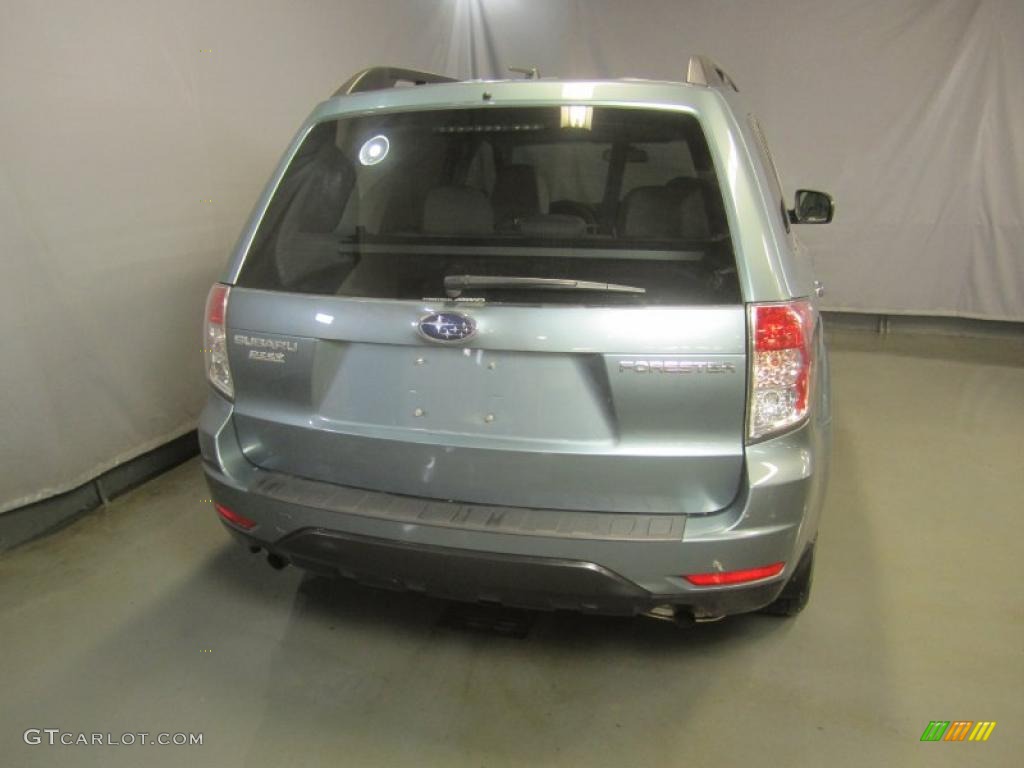 2009 Forester 2.5 X Premium - Sage Green Metallic / Platinum photo #10