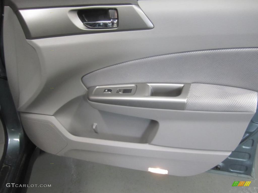 2009 Forester 2.5 X Premium - Sage Green Metallic / Platinum photo #22