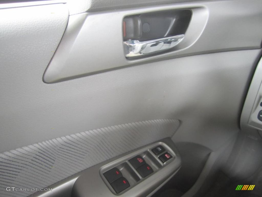 2009 Forester 2.5 X Premium - Sage Green Metallic / Platinum photo #24