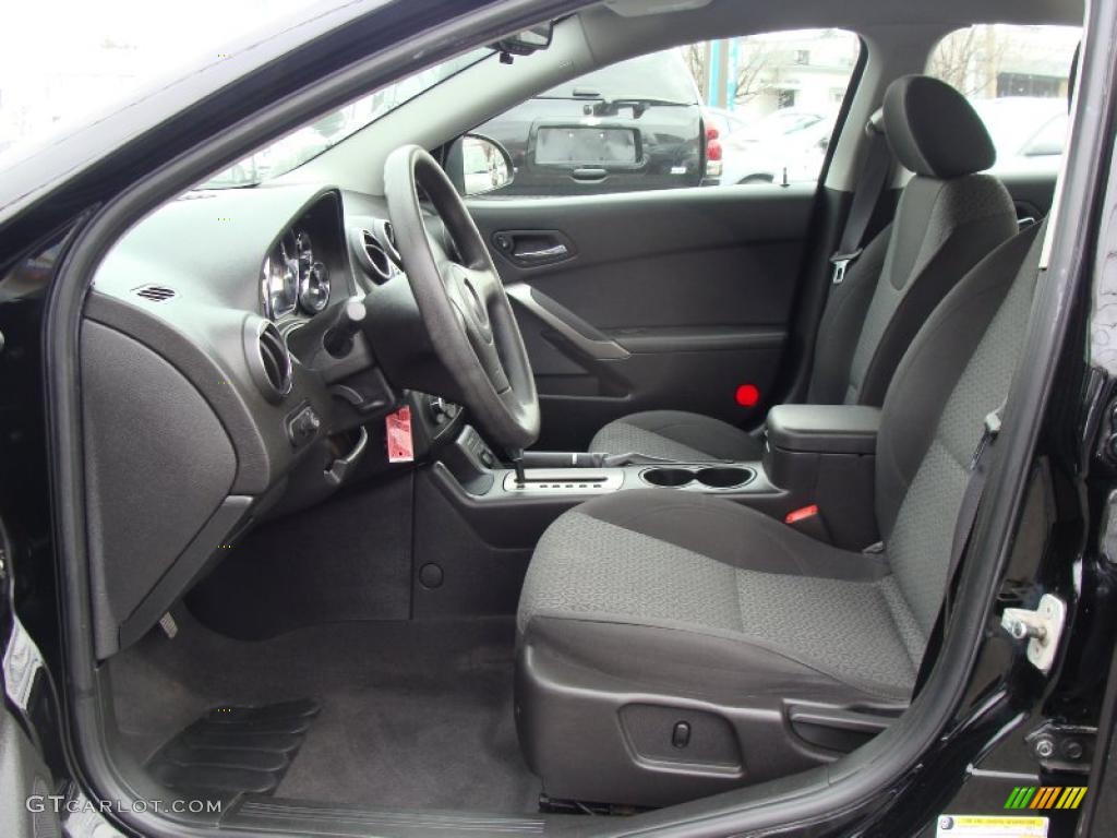 2008 G6 Value Leader Sedan - Black / Ebony Black photo #8