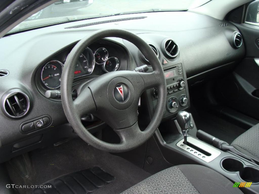 2008 G6 Value Leader Sedan - Black / Ebony Black photo #11