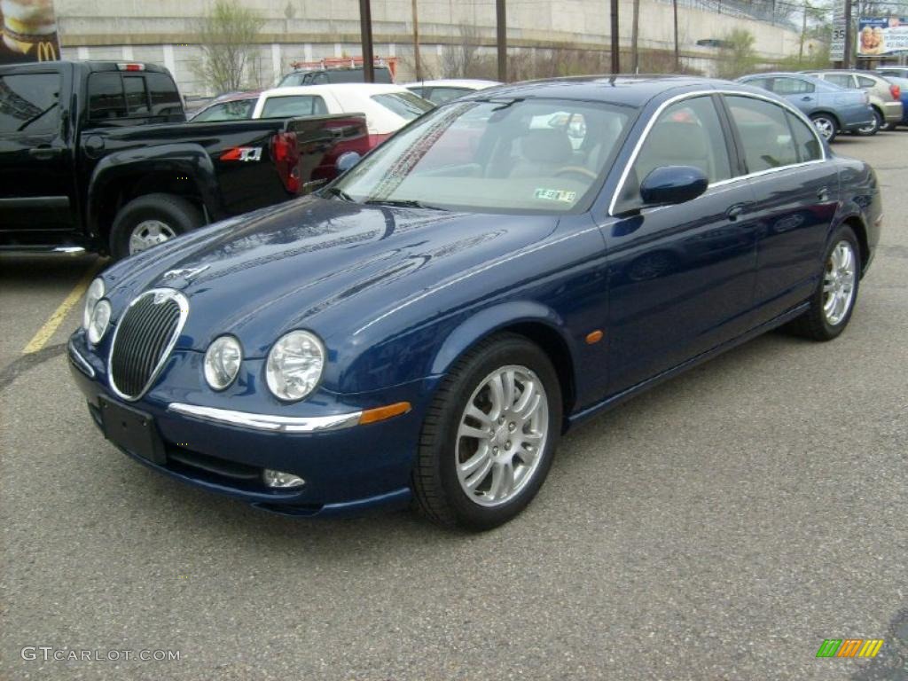 Lazurite Blue Metallic Jaguar S-Type