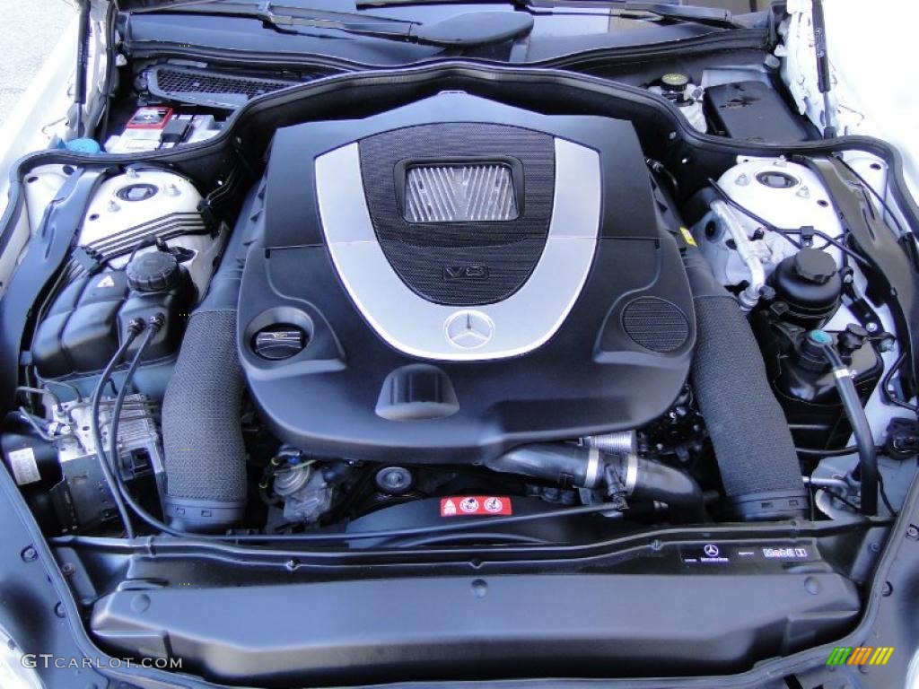 2007 Mercedes-Benz SL 550 Roadster 5.5 Liter DOHC 32-Valve V8 Engine Photo #48264873