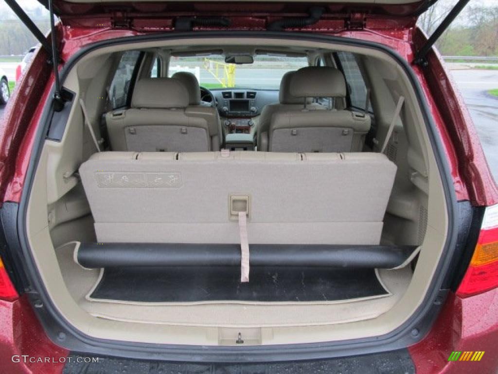 2010 Toyota Highlander Limited 4WD Trunk Photo #48265710