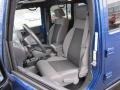 2010 Deep Water Blue Pearl Jeep Wrangler Unlimited Rubicon 4x4  photo #12