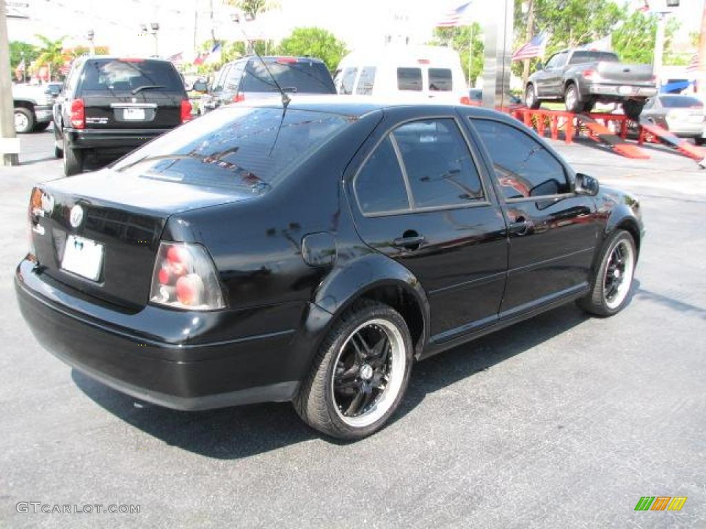 1999 Jetta GL Sedan - Uni Black / Black photo #11