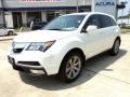 2011 Aspen White Pearl Acura MDX Advance  photo #1