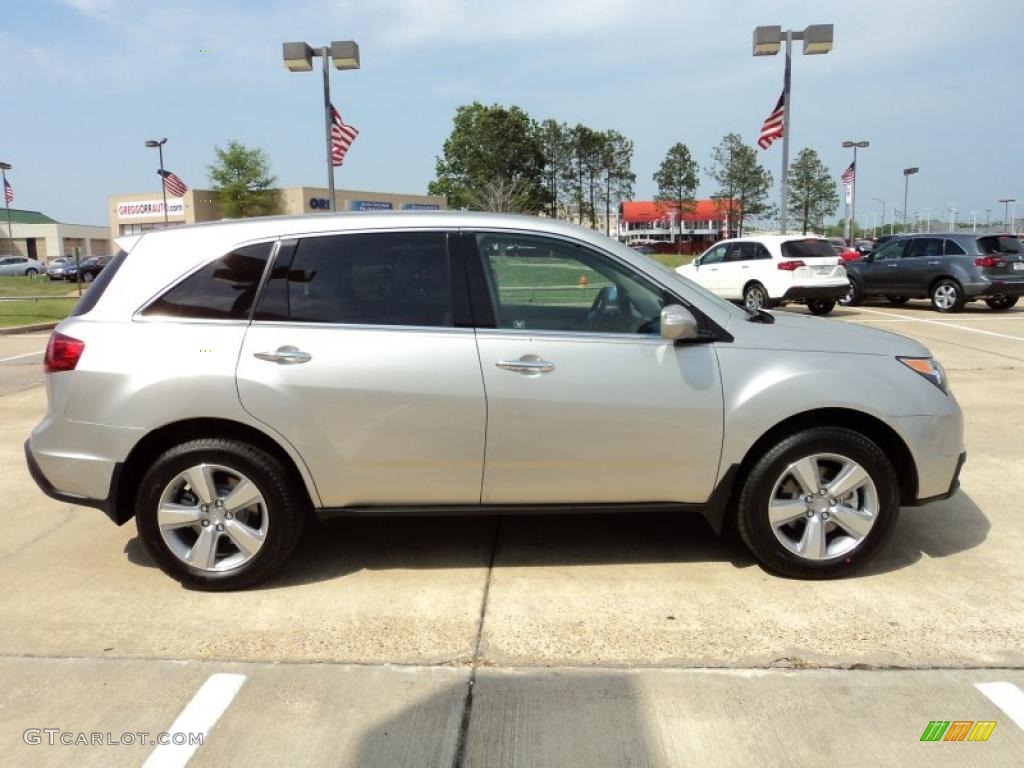Palladium Metallic 2011 Acura MDX Technology Exterior Photo #48266532