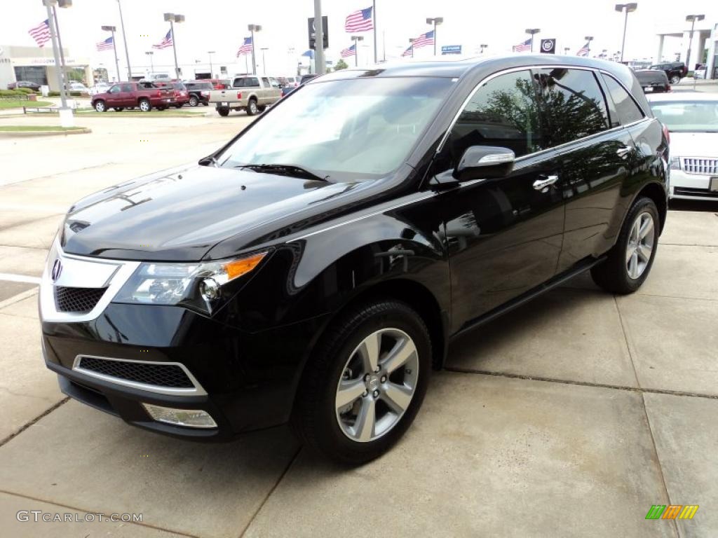 Crystal Black Pearl Acura MDX