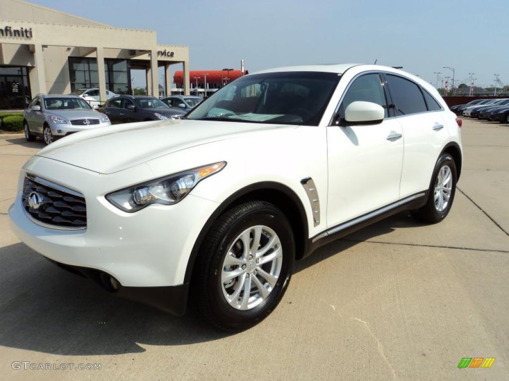 Moonlight White 2011 Infiniti FX 35 Exterior Photo #48266727