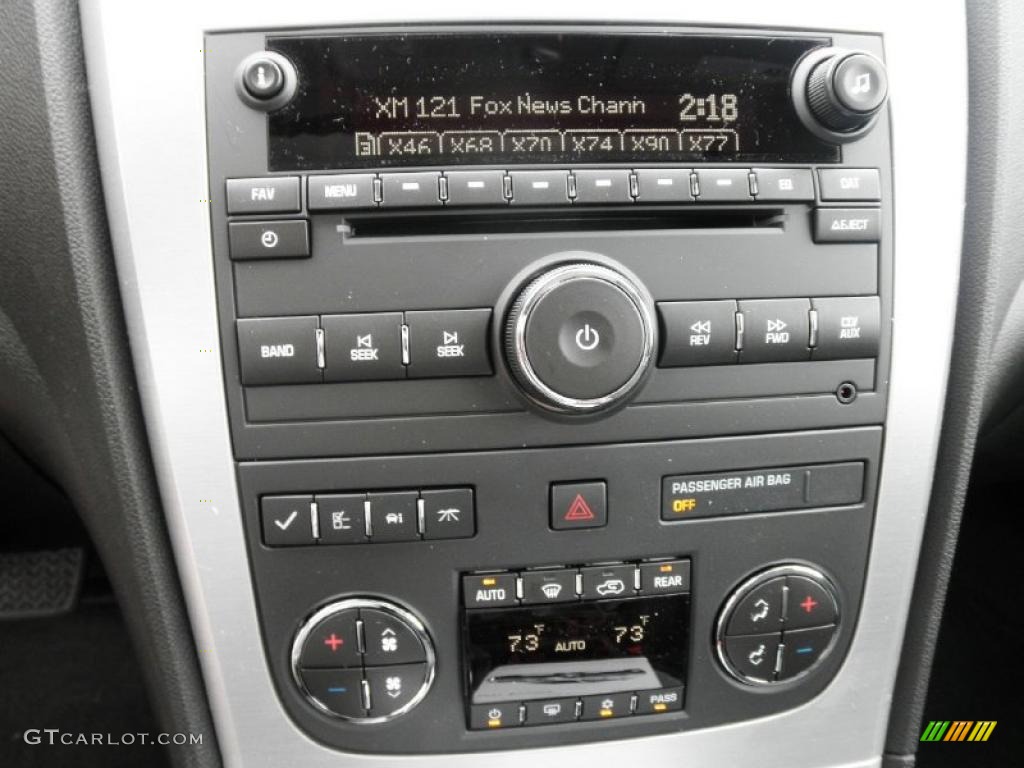 2011 Acadia SLT - Carbon Black Metallic / Ebony photo #6