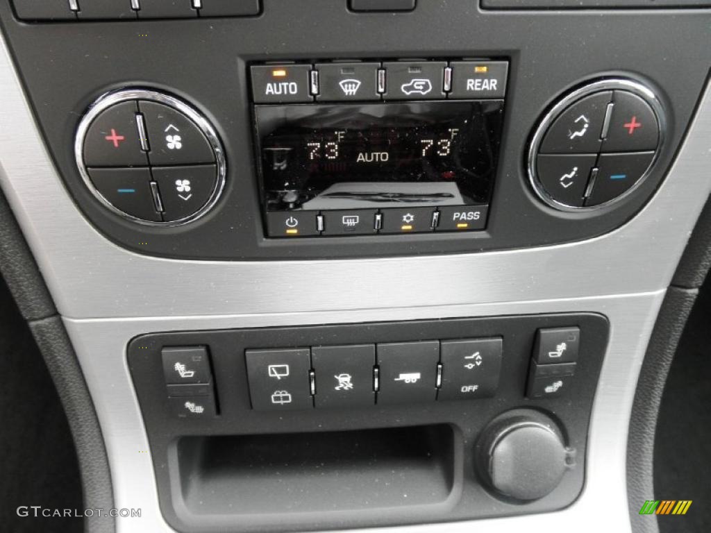 2011 Acadia SLT - Carbon Black Metallic / Ebony photo #7