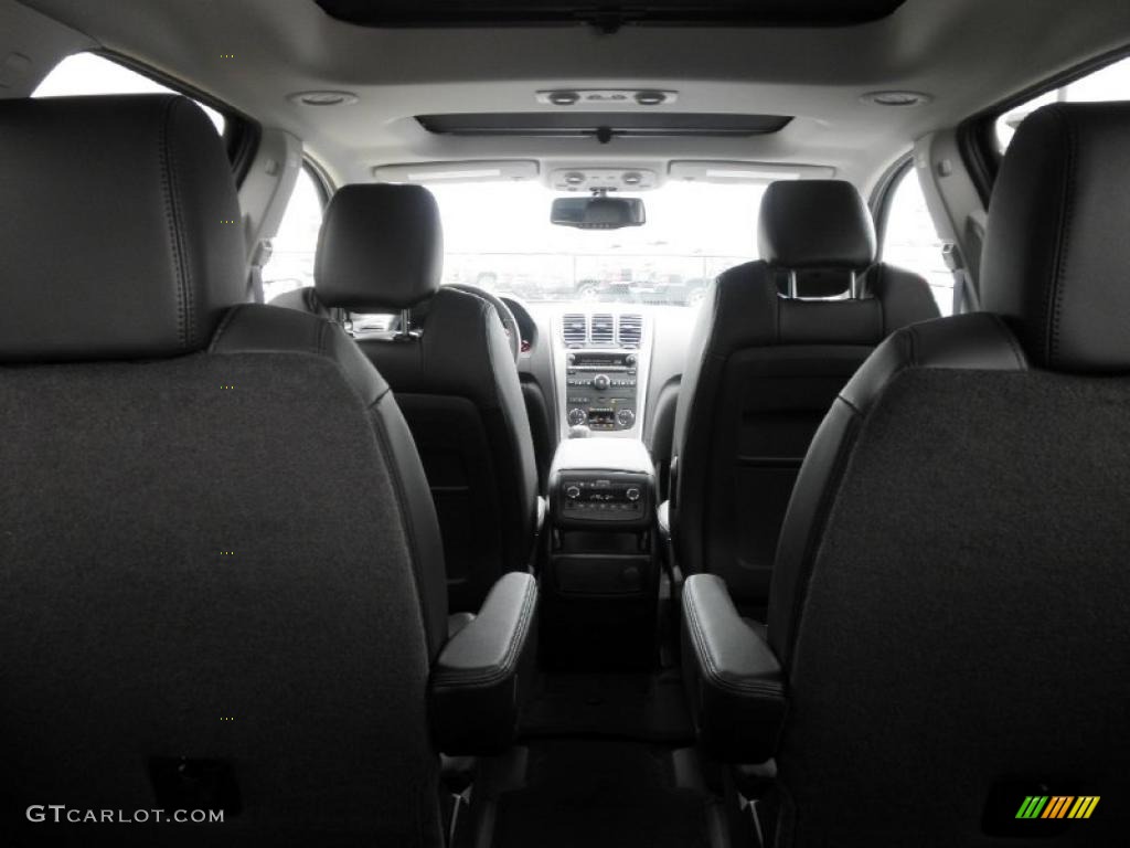 2011 Acadia SLT - Carbon Black Metallic / Ebony photo #18