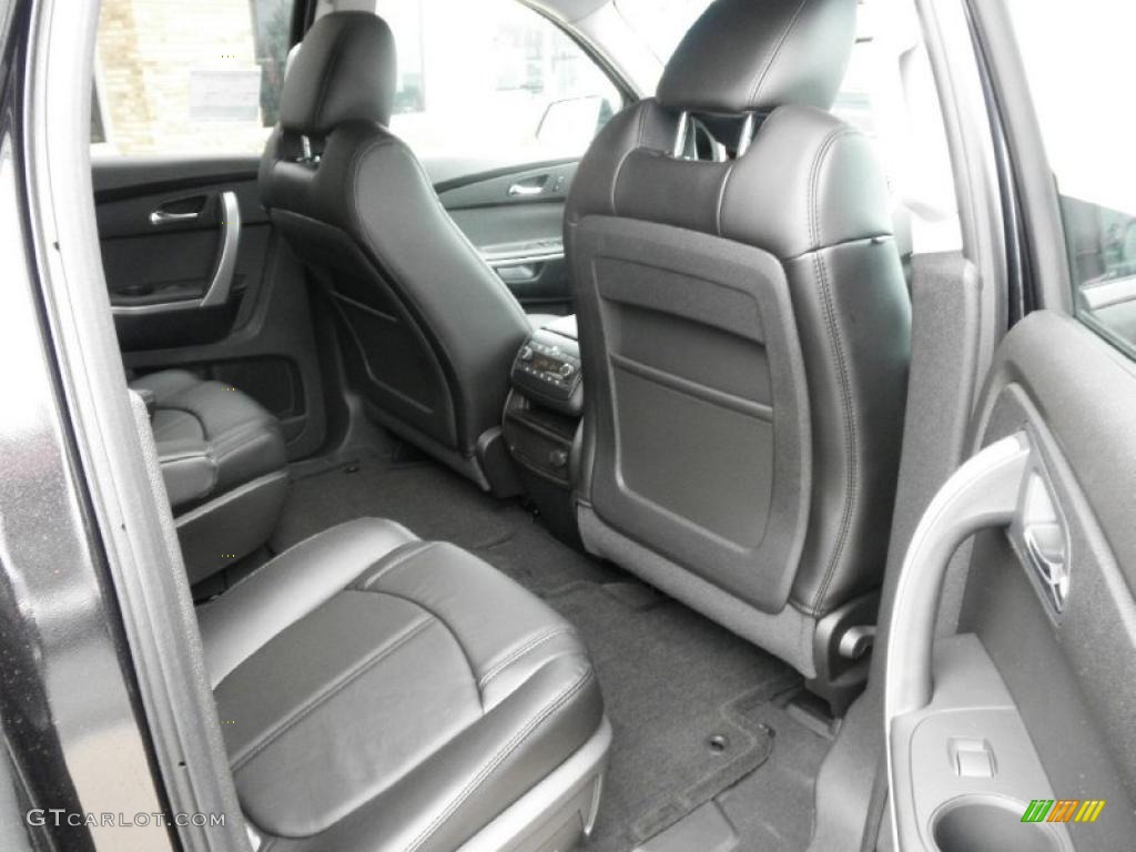 2011 Acadia SLT - Carbon Black Metallic / Ebony photo #20