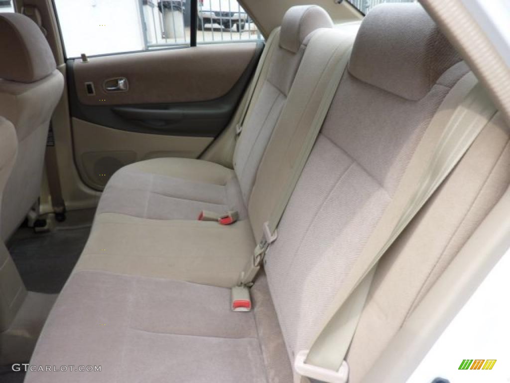 2003 Protege LX - Pure White / Beige photo #8
