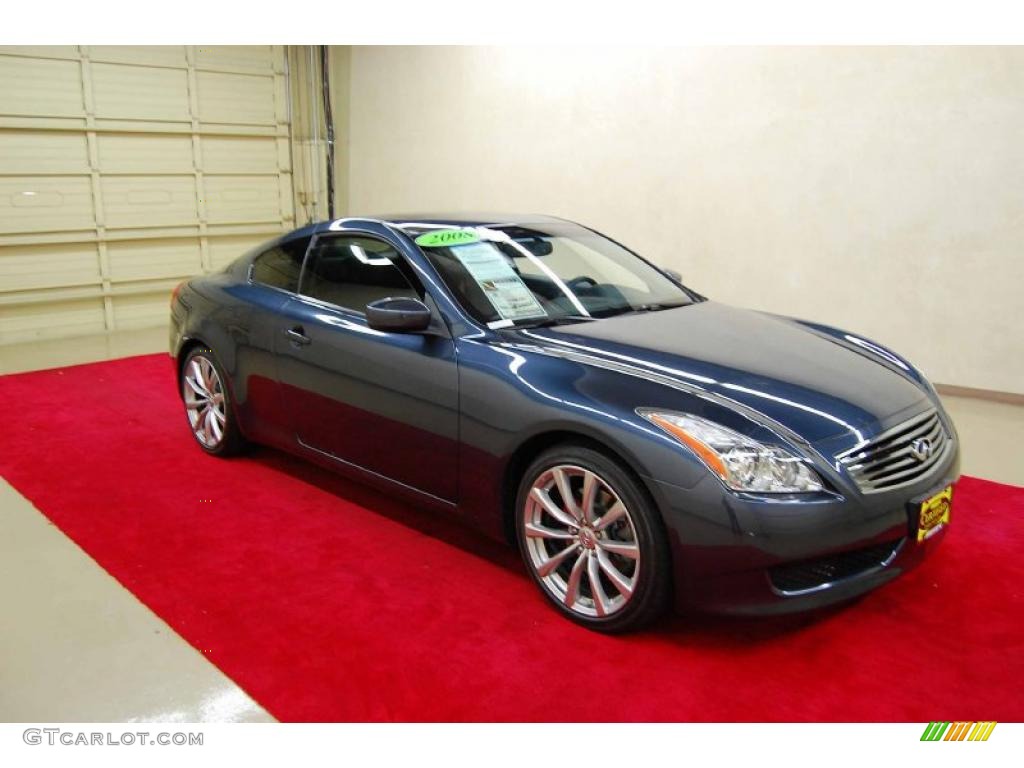 Blue Slate Metallic 2008 Infiniti G 37 S Sport Coupe Exterior Photo #48269260