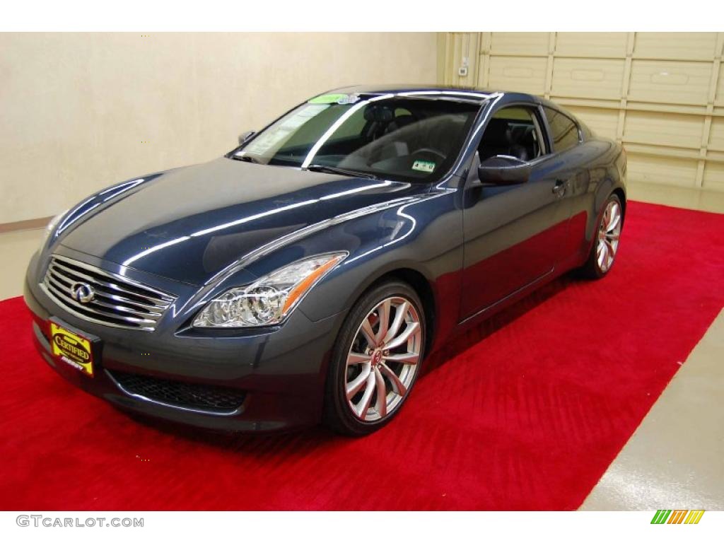 Blue Slate Metallic 2008 Infiniti G 37 S Sport Coupe Exterior Photo #48269290