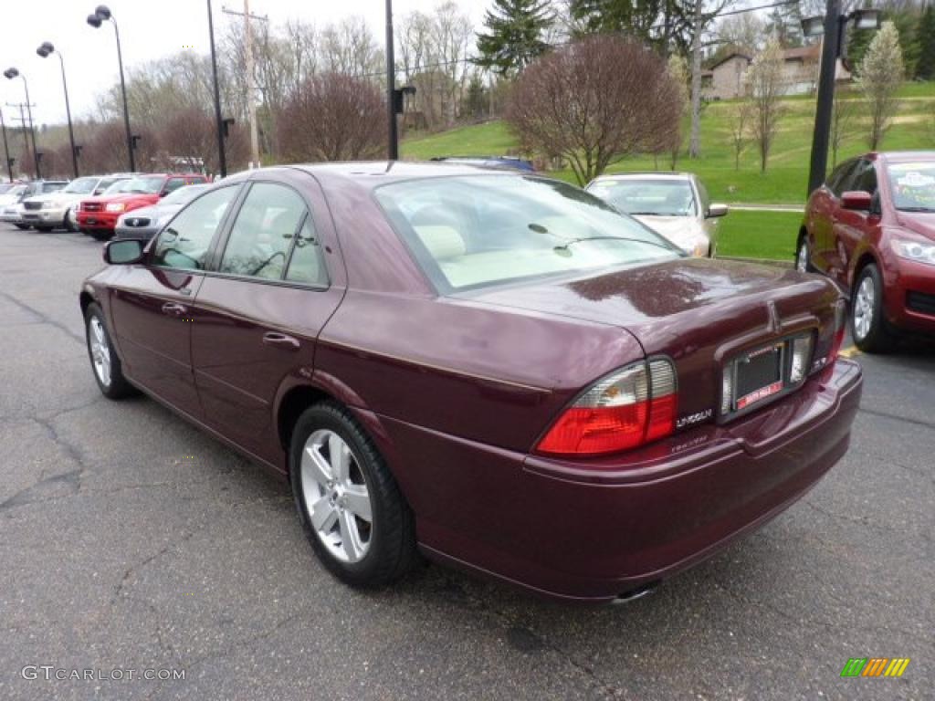 Dark Cherry Metallic 2006 Lincoln LS V8 Exterior Photo #48269824