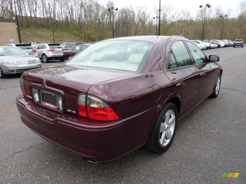 Dark Cherry Metallic 2006 Lincoln LS V8 Exterior Photo #48269854