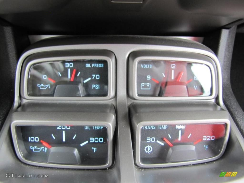 2010 Chevrolet Camaro SS/RS Coupe Gauges Photo #48270001