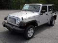 2011 Bright Silver Metallic Jeep Wrangler Unlimited Sport 4x4  photo #1