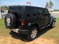 2011 Black Jeep Wrangler Unlimited Sahara 4x4  photo #4