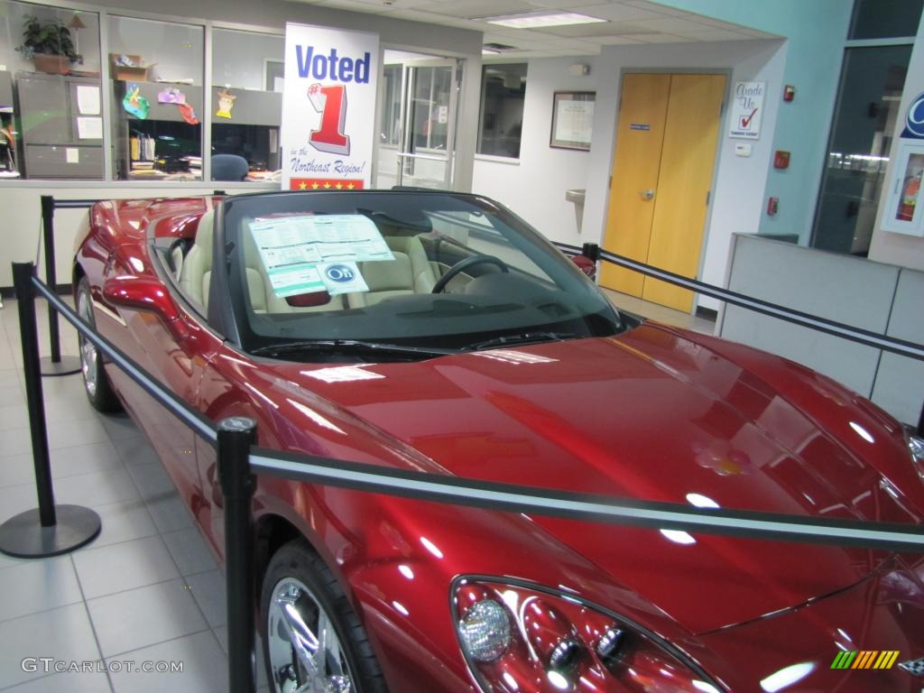 2011 Corvette Convertible - Crystal Red Tintcoat Metallic / Cashmere photo #2