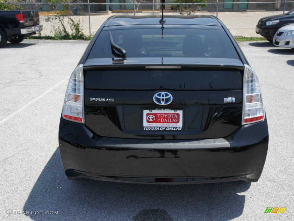 2010 Prius Hybrid IV - Black / Dark Gray photo #3