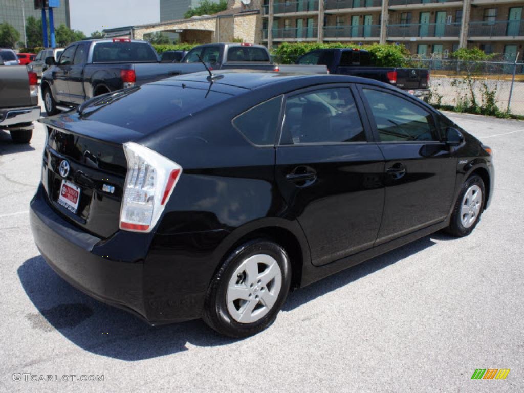 2010 Prius Hybrid IV - Black / Dark Gray photo #4