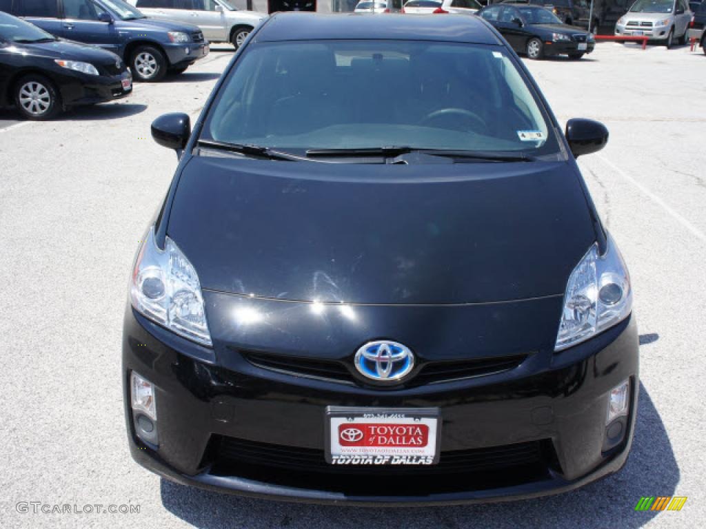 2010 Prius Hybrid IV - Black / Dark Gray photo #6
